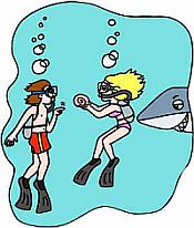 scuba diving stories -clipart