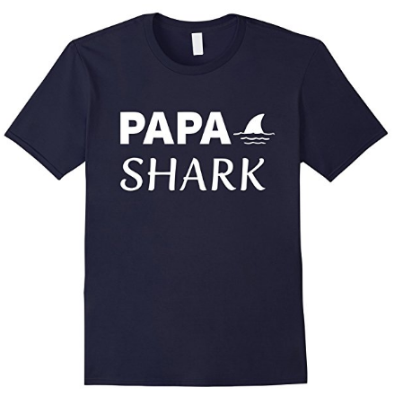 Papa shark t shirt of shark family tshirts