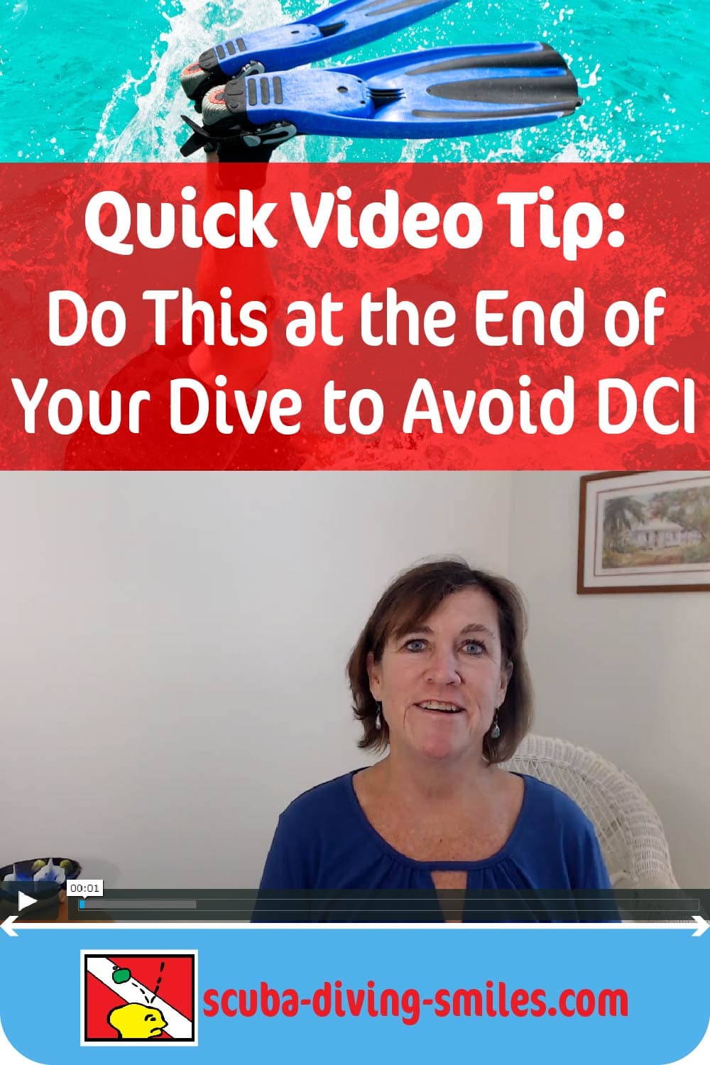 Scuba diving safety video tips for beginner scuba divers