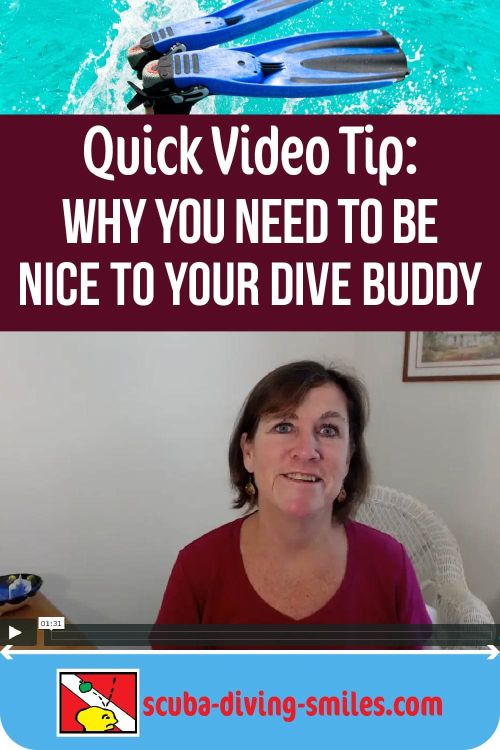 Scuba diving safety video tip