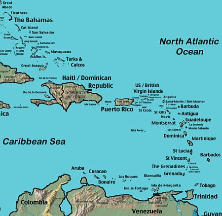 Antigua On World Map Antigua Map - Plan Your Caribbean Island Vacation! Isatellite Map