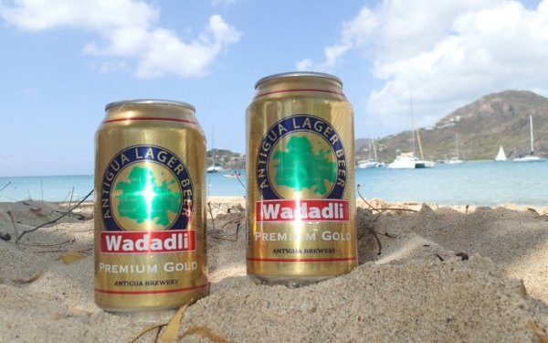 Wadadli beer in Antigua