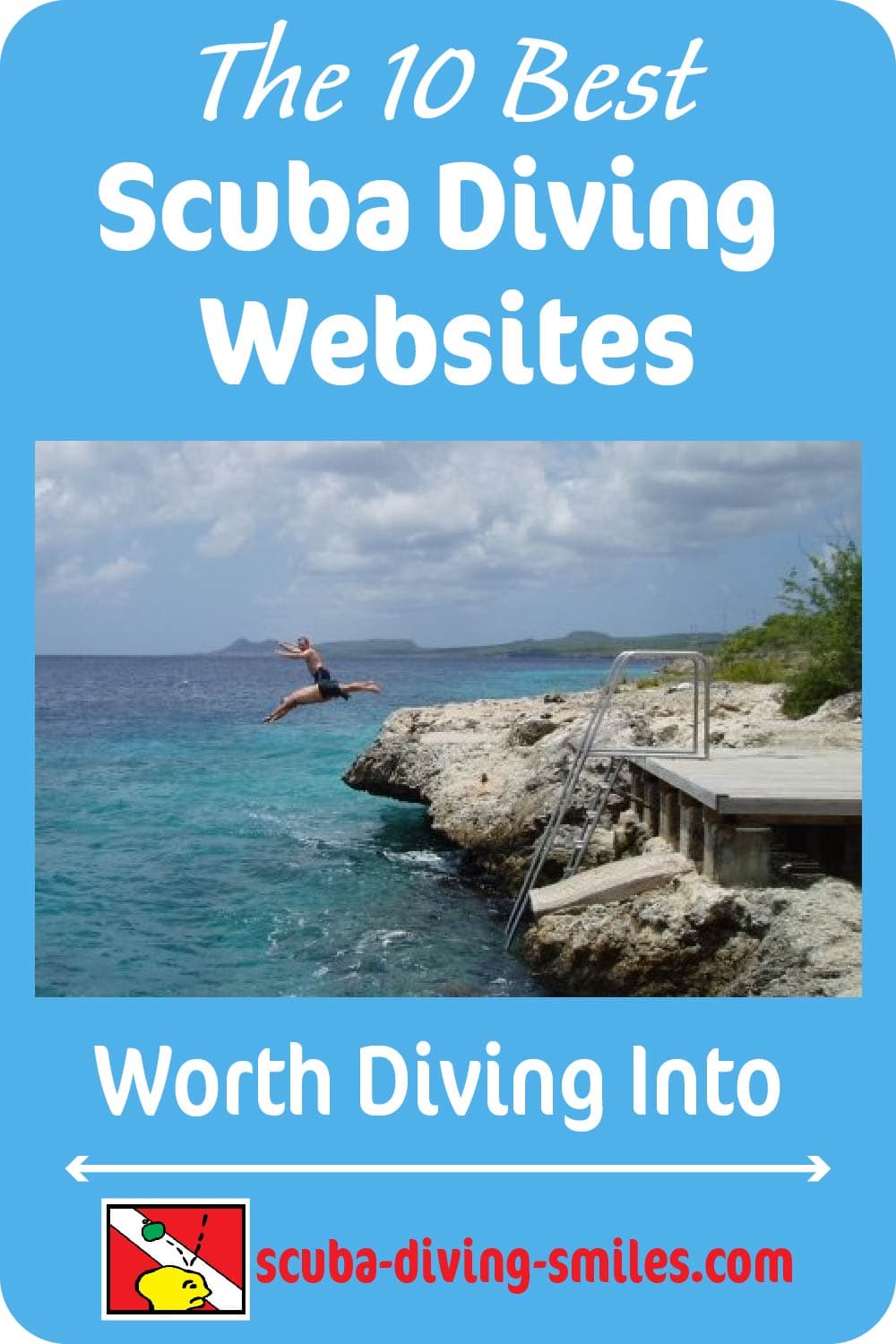 best scuba diving websites graphic