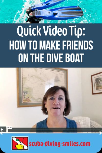 Boat scuba diving video tip