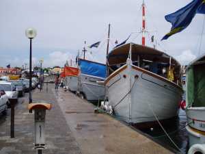 Boat market in Willemstad, Curaco