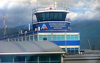 Norman Manley Airport in Kingston Jamaica