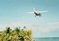 scuba dive vactions island plane
