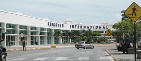 Sangster International Airport in Montego Bay, Jamaica