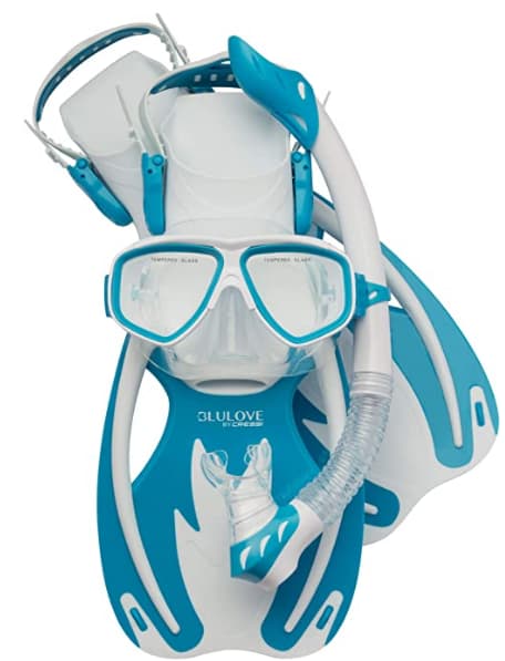 best kids snorkeling set 2020 - a Cressi model