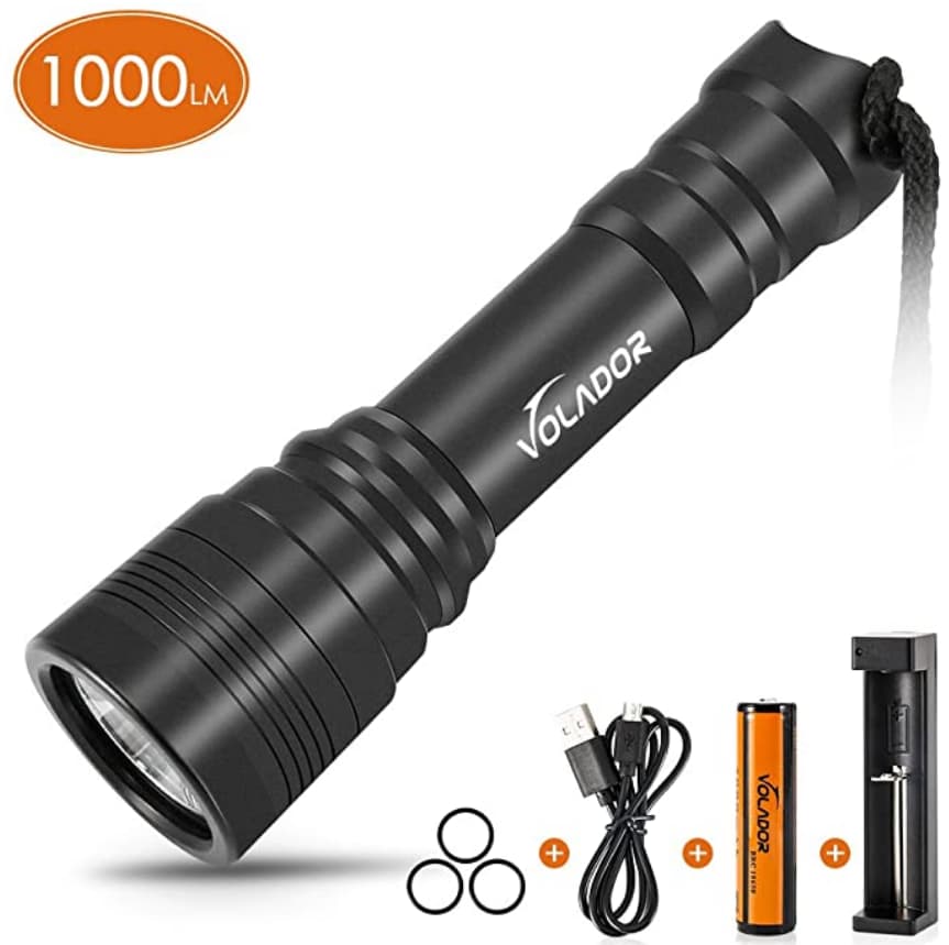 Scuba diving light