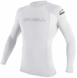 men's rashguard for scuba diving