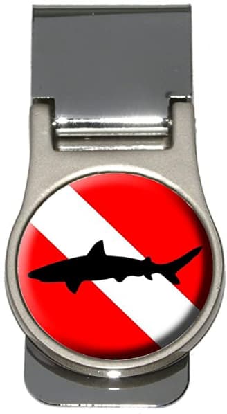 scuba diving money clip
