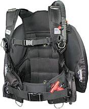 A scuba bcd wing style