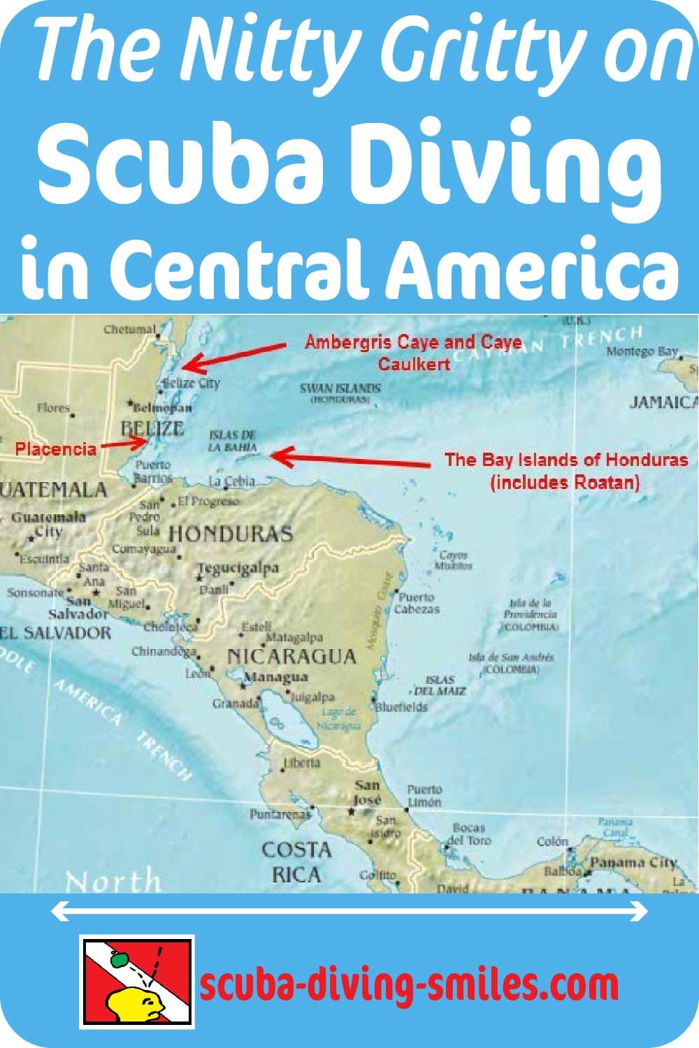 scuba diving in central america - belize and honduras