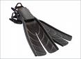A pair of split scuba diving fins A pair of split scuba diving fins