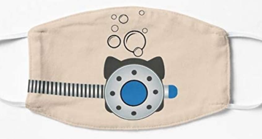 dive mask strap cover