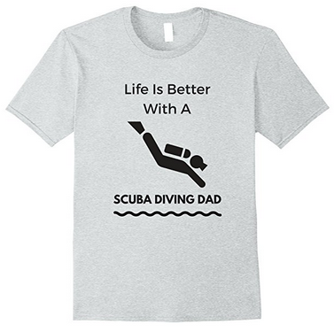scuba diving tee shirt