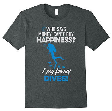 funny scuba diving tee shirt