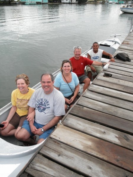 panga tour of the mangroves on roatan 