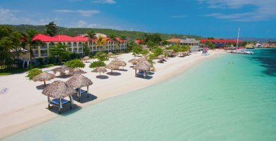 Beach at Sandals Montego Bay, Jamaica