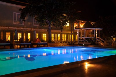 Main pool at Sandals Montego Bay, Jamaica