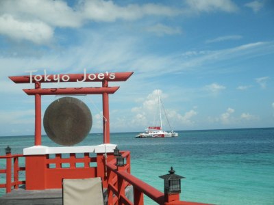 Tokyo Joe's restaurant at Sandals Montego Bay Bay Jamaica  